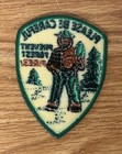 Vintage Smokey The Bear Patch Please Be Careful Prevent Forest Fires Park Ranger