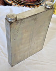 Early 1900s Abercrombie   Fitch Pewter Travel Slab Double Flask Rare Prohibition