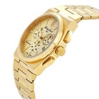 Mathey-tissot Zoltan Chrono Chronograph Quartz Gold Dial Men s Watch H117chpdi