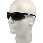 Jackson Nemesis Safety Glasses Black Frame With Fog Free Black Lens