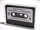 4-in-1 Maxell Test calibration Audio Cassette Tape l r  Level  Speed w f azimuth