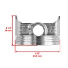 2 Front Rear Cylinder Piston Ring For Kawasaki Brute Force 750 Kvf750 4x4i 05-11