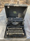 Underwood Standard Four Bank Vintage Typewriter With Case