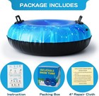 Snow Tube wolkek 40 Inch 2pack 47 Inch 1pack Snow Sled For Kids Adult  Thickened