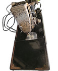1946 Singer 221 Featherweight Portable Sewing Machine Runs W  Case Attachments