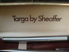 Sheaffer Targa 1001 Fountain Pen   Pencil Stainless Steel W chrome Original Box