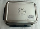 Disney Parks Mickey Fun Eat Repeat Lunch Box Stainless Reusable Container New