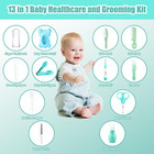 Baby Grooming Kit  Infant Safety Care Set With Hair Brush Comb Nail Clipper Nasa