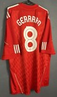 Mens Fc Liverpool 2010 2011 Gerrard  8 Soccer Football Shirt Jersey Size 2xl Xxl