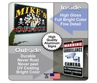 Your Text Sign  warning  Durable Last Forever Aluminum Any Text Sign Wss 0622