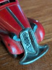 Rare Antique 1940 s Schuco Wind Up Car Red