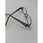 Versace 1084 Plum Purple Olive Metal Rectangle Eyeglass Frames 50-17 Y2k Vintage
