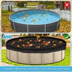 30 Ft Leaf Net Pool Covers For Above Ground Pool - 30 Feet Winter Cover Mesh    