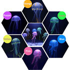 6pc Jellyfish Aquarium Decor Artificial Glowing Effect Fish Tank Ornament Diy