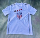 Vintage Adidas Usa National Soccer Team Mia Hamm  9 Women s Jersey Size L 