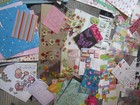 Huge Scrapbooking Supply Mixed Lot 8lbs Stickers papers letters Scrapbook  New
