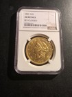 1850  20 Liberty Head Double Eagle Gold Coin     Ngc Au Details  reverse Cleaned 