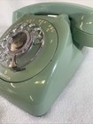 Vintage 1960   s Automatic Electric Rotary Dial Blue Desk Type Telephone