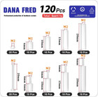 M2 M3 Male-female Nylon Hex Standoff Plastic Thread Motherboard Spacer Prototypi