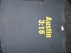 Royal Avalon Wwf Steve Austin Men s Xl Black Austin 3 16 Wrestling Shirt
