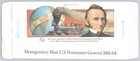Washington  Dc     Montgomery Blair  Postmaster General  39   Fdc  Modern     1989