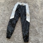 Twenty Montreal Metallic Colorblock Pants Womens Small Silver Tyvek Shell New