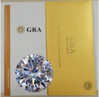 Moissanite Real Gem Stone W  Gra Certificate 3-10mm 0 1-6ct Vvs1 D Round Loose