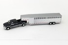 1 64 Greenlight  maximum Steel  2018 Ram 3500 Dually W livestock Trailer Nip