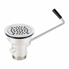 Twist Lever Handle Waste Valve 3 5 Sink Opening Kitchen Drain Strainer Clearer  