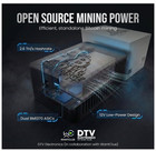 Bitforge Nano Bitcoin Miner With Dual Bm1370 Asic 2 5 Th s Hash Rate 12v Power