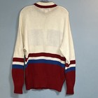 Bjorn Borg Sweater Men Large Vintage Nautical Dad 80s Nordic Flag Preppy 90s