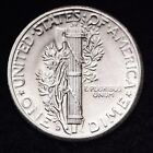 1944-d Mercury Silver Dime Au Free Shipping 