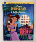 1996 Megara   Hercules Book Lot  Paper Dolls  Budding Romance Jewels  Diary    