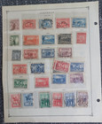 Early Australia Stamp Collection On Scott Pages