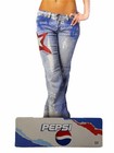 Vintage Y2k Britney Spears Full Body Pepsi Cut Out Display Rare Great Condition