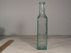 Antique Medicine Bottle  Dr  Morris  Tar Wild Cherry Horehound  Aqua