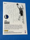 2019-20 Nba Hoops Get Out The Way Insert Luka Doncic Card   