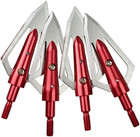 6 12pcs Hunting 100 Grain Broadheads Arrowheads For Outdoor Hunting Shooting