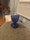 Vintage Mosser Mini Eye Wash - Cobalt Blue  Glass Cup