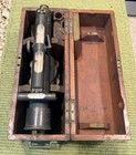 Antique Brass Surveyors Dumpy Level Transit Rw Street   Co London Fitted Box
