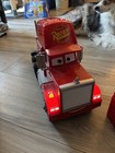 Disney Cars Mack Semi Hauler Huge Track  Everything Works 