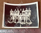 Vintage Team Photo Troy Illinois     Boys High School Basketball Team 40s 50s
