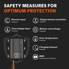 Litime 12v 40a Dc To Dc Charger For 12v Lithium  Gel  Agm And Calcium Batteries
