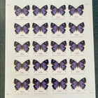 Mnh Stamps Sheet Of 100 Non Machinable Butterfly Colo