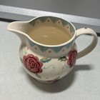 Emma Bridgewater Rose    stoked On Trent   pitcher Jug England 5 5   