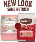 Nutrish Real Beef  Pea   Brown Rice Recipe Whole Health Blend Dry Dog Food 40 Lb