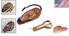 Unique Jew s Harp By P potkin - Polished Wood Case   Exceptional Sound Quality
