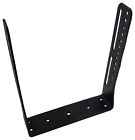 Workman C29xxx Heavy Duty Cobra 29 Cb Radio Bracket Extra Tall 9  - Black