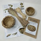 Pine Needle Coiled Basket Weaving Kit W  Supplies   Instruction Book Diy Craft 