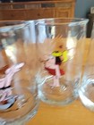 Vintage 1981 Arby s Collector   s Set Of 6 Glasses Bc Ice Age Glass Tumblers 5 
